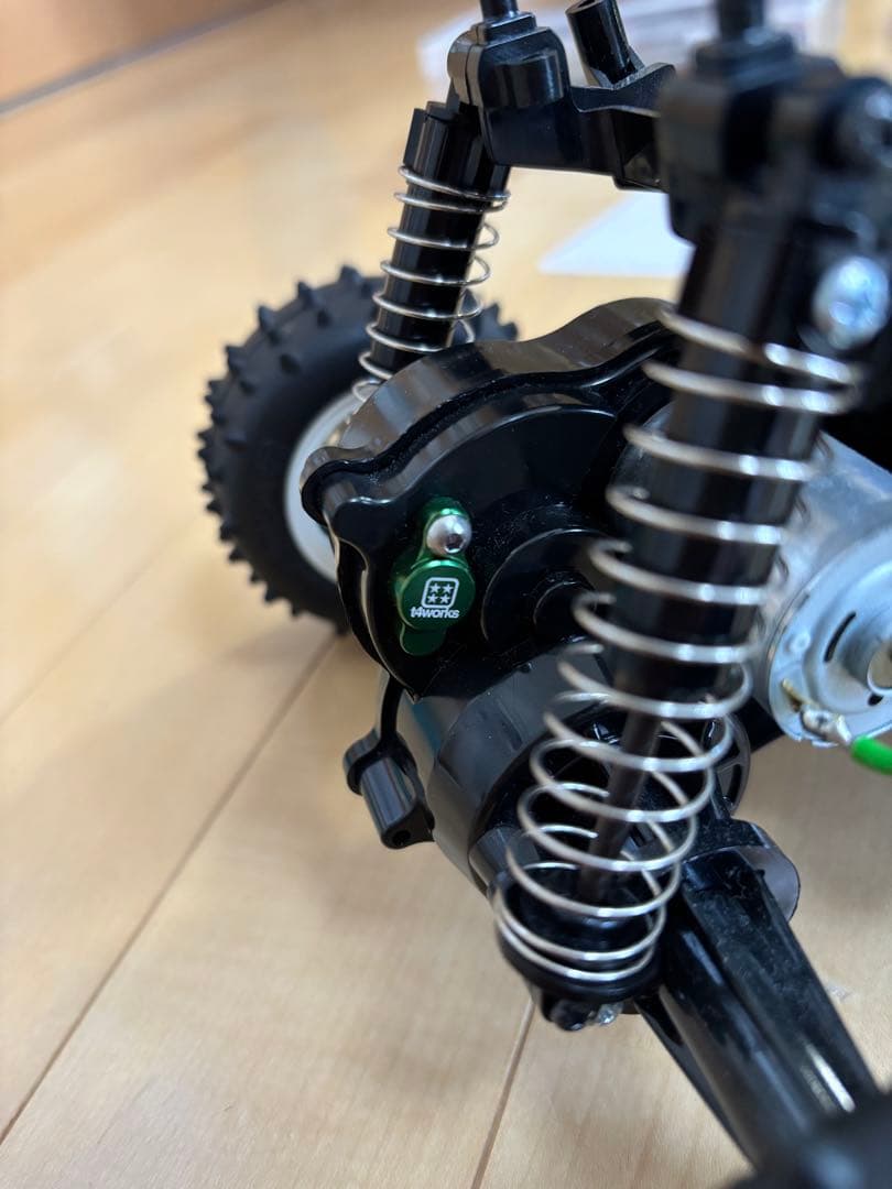 オフロードRCカー 青色 電子機器付き