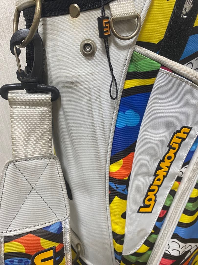 LOUDMOUTH キャディバッグ カラフルデザイン