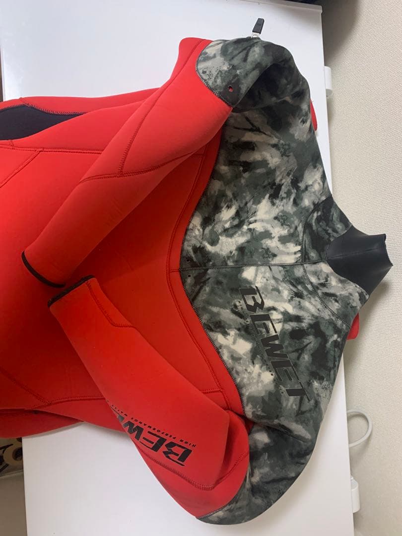 【超美品】BEWET冬用5×3ウェットスーツ