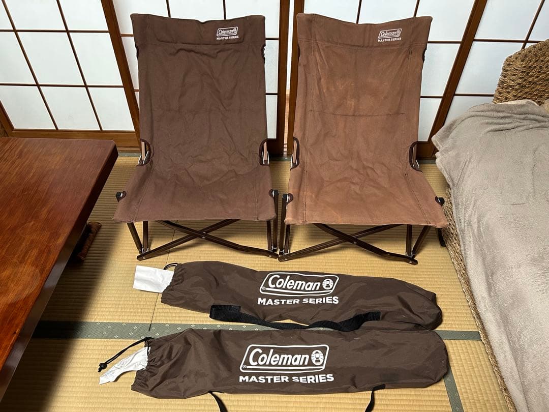 Coleman キャンバスローチェア　コールマン　マスターシリーズ