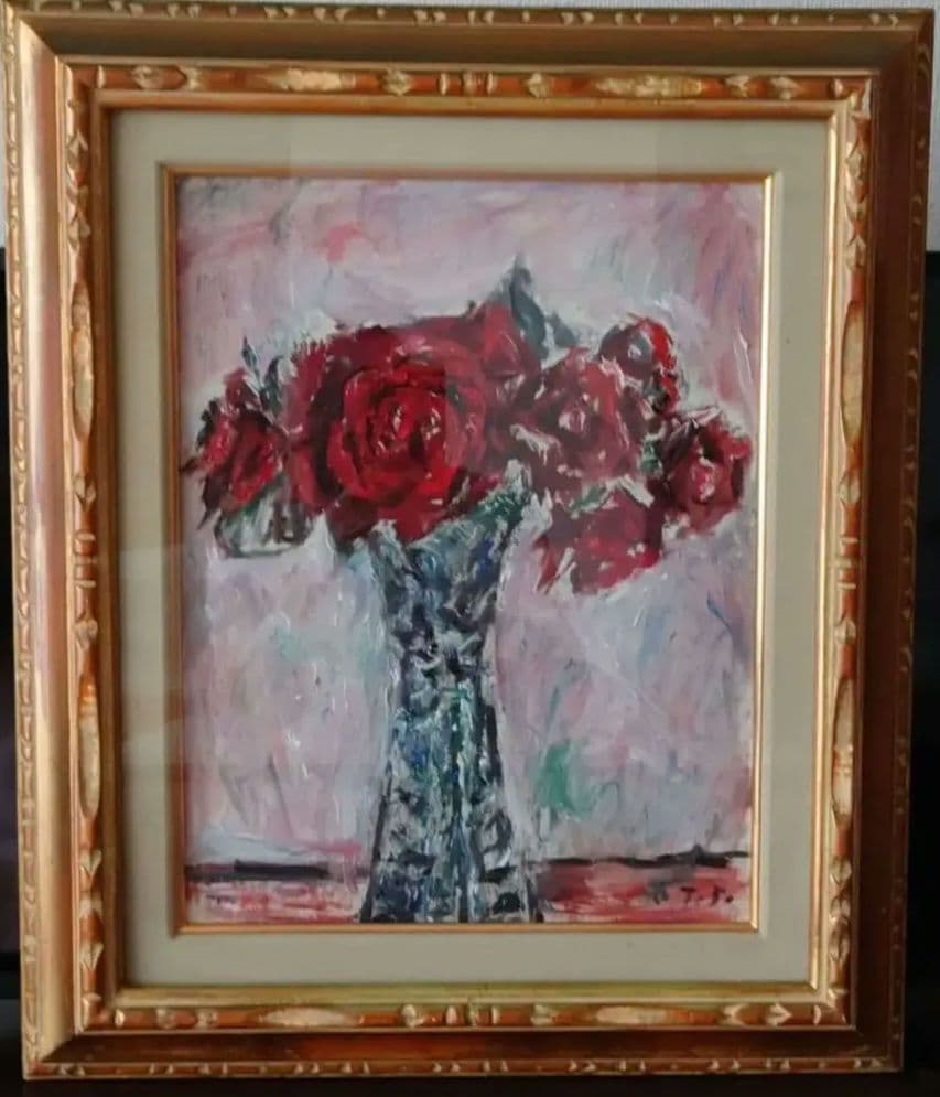 菅村武次郎 作 薔薇