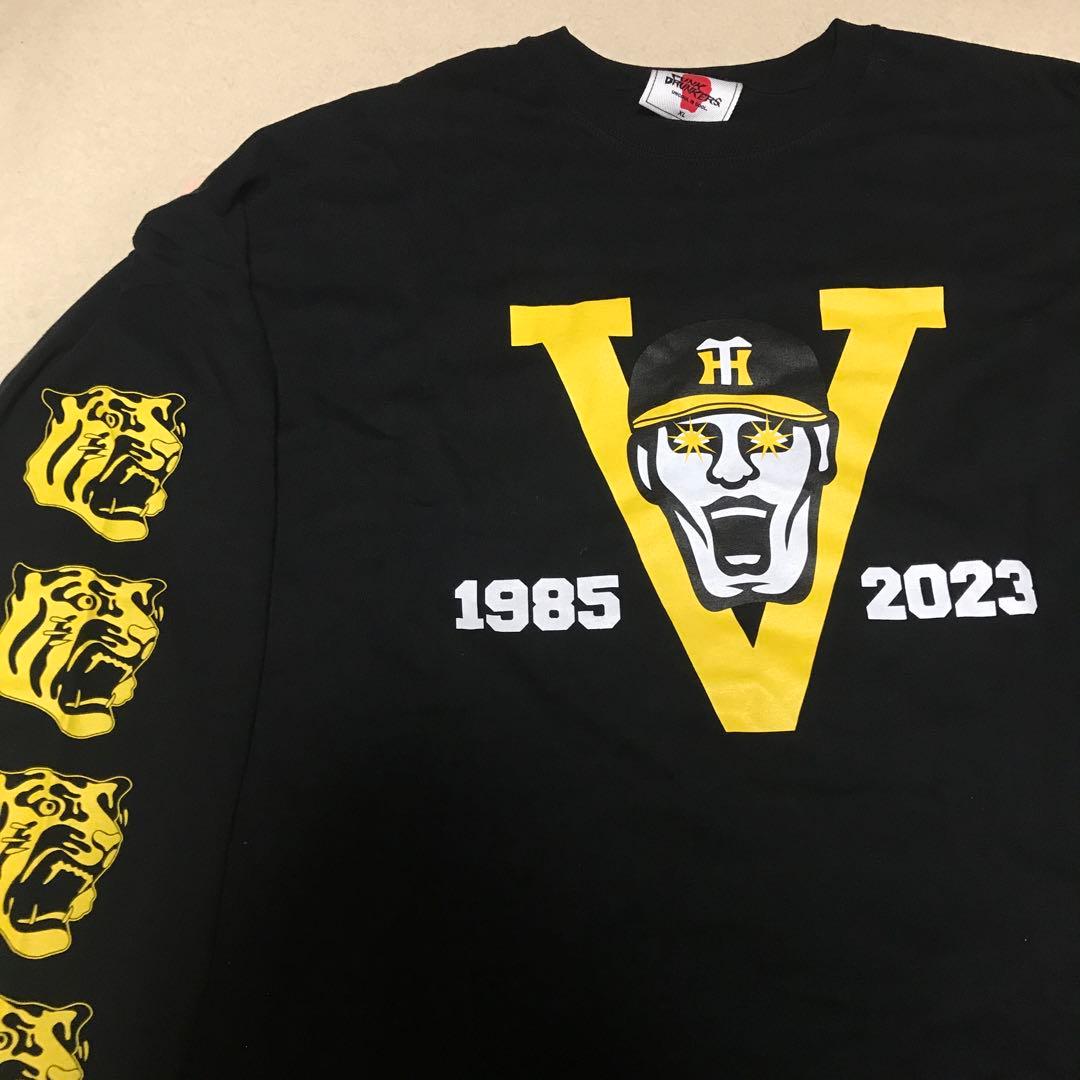 パンクドランカーズ XL 阪神タイガース 未使用 Tシャツ 日本一 優勝 黒長袖