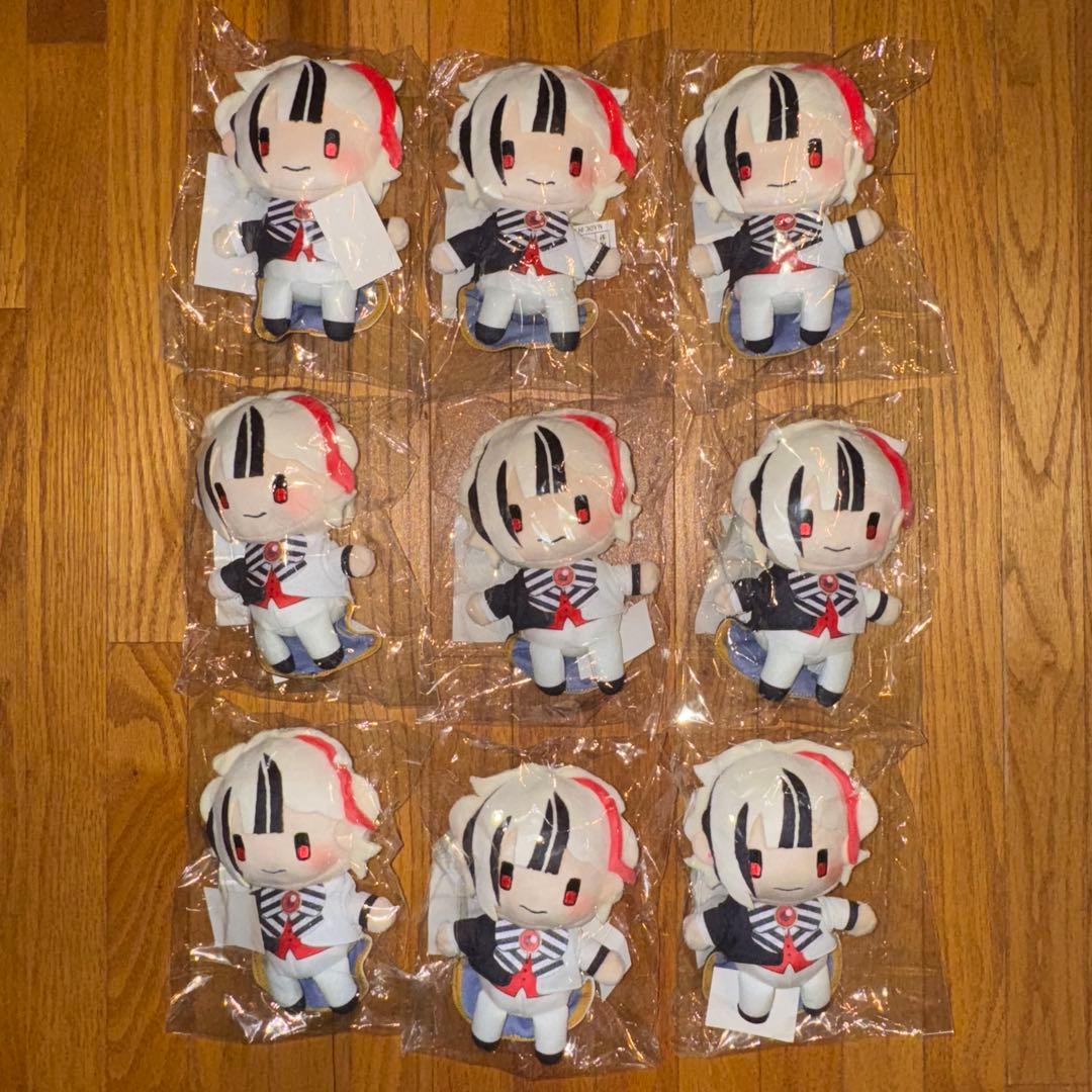 悪魔執事と黒い猫　ぬいぐるみキーホルダー　ベリアン　9体セット