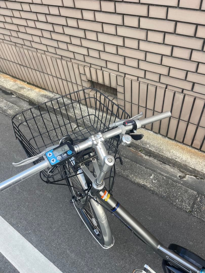 8.7ahヤマハパスシティV変速5段電動アシスト自転車24インチ