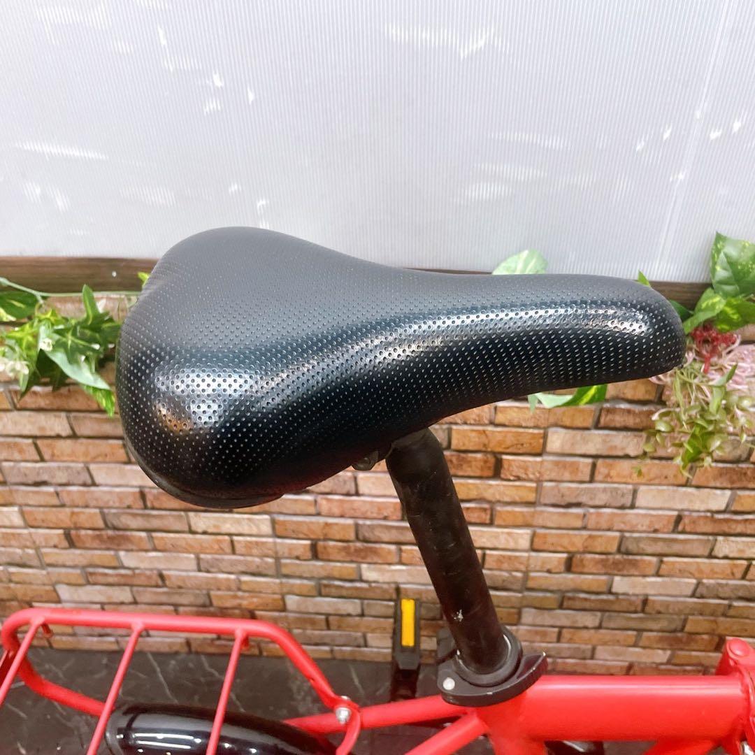 【29】折りたたみ自転車 折車 Emergency bike レッド