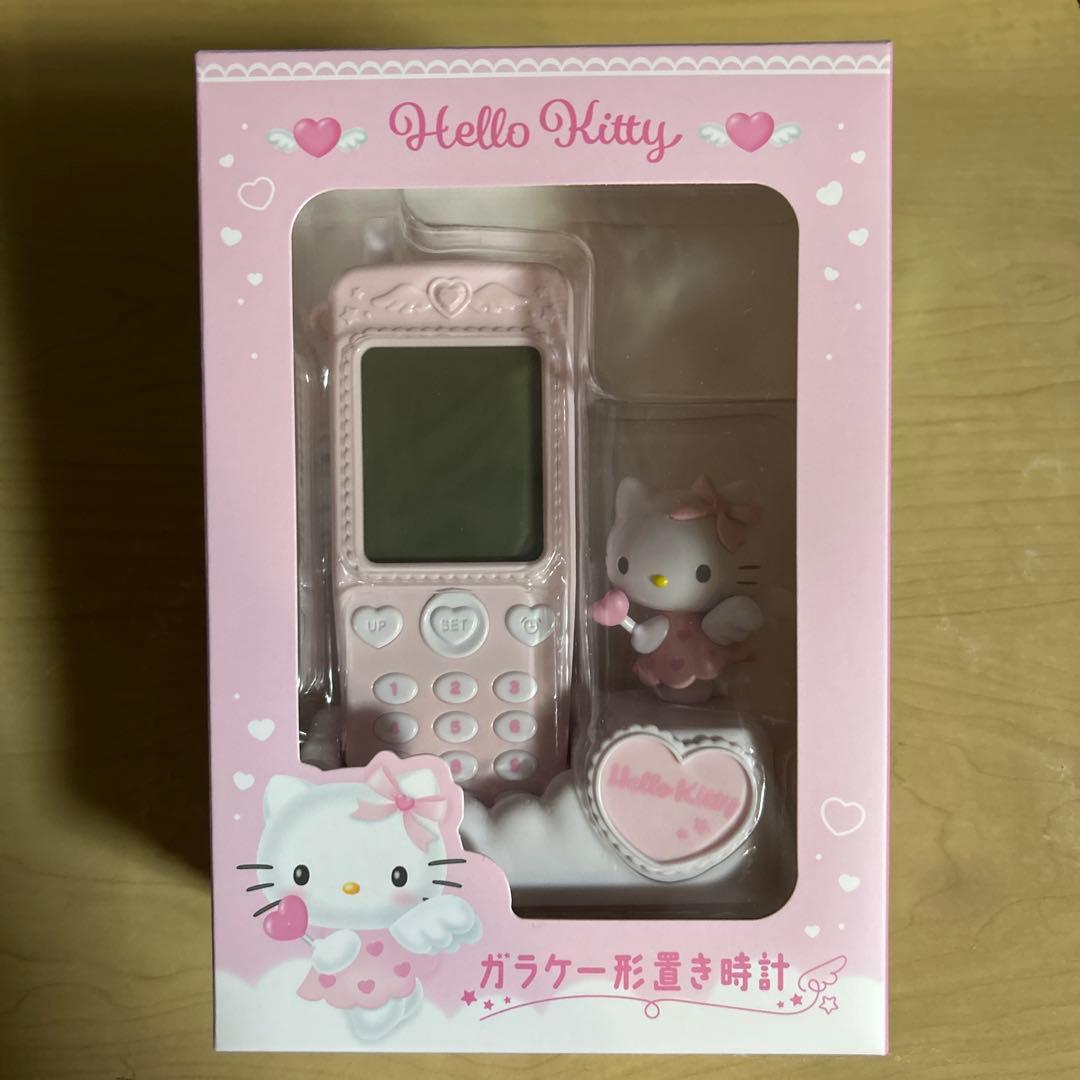 Hello Kitty ガラケー型時計 ピンク