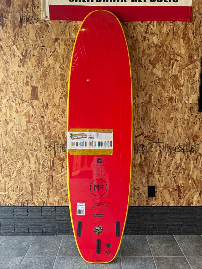 Mick Fanning Super Soft サーフボード7.6