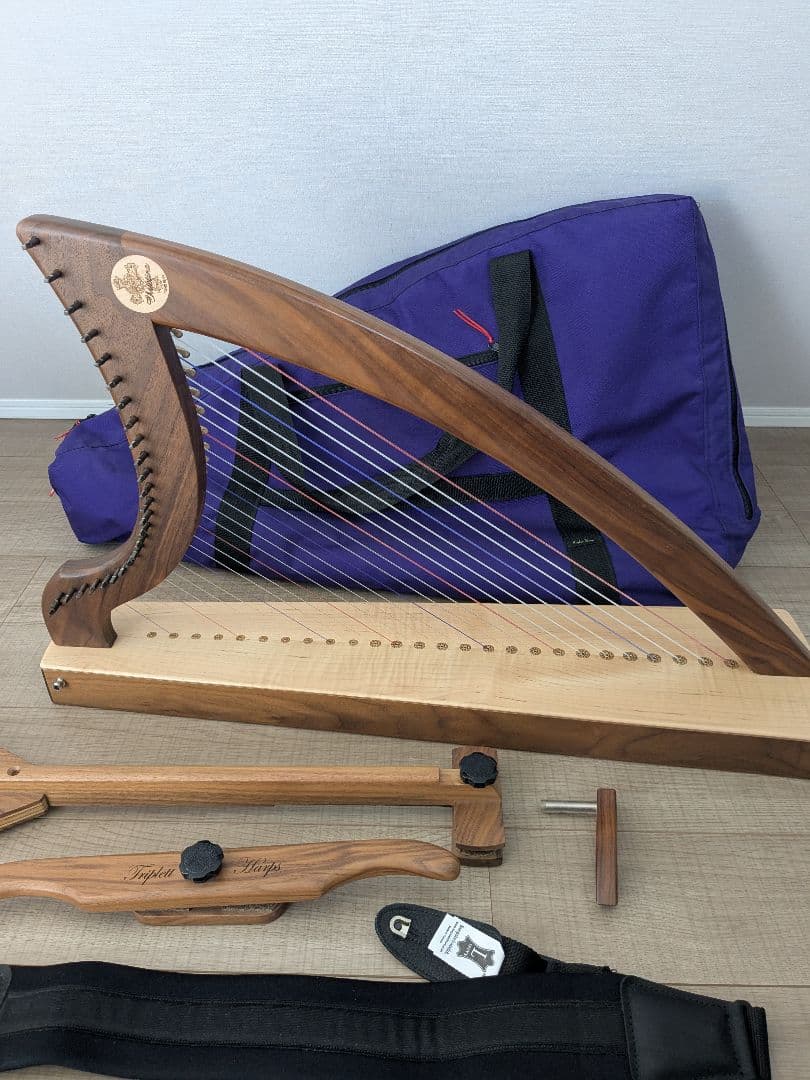 ハープ Triplett Christina Therapy 26弦 ケース付き