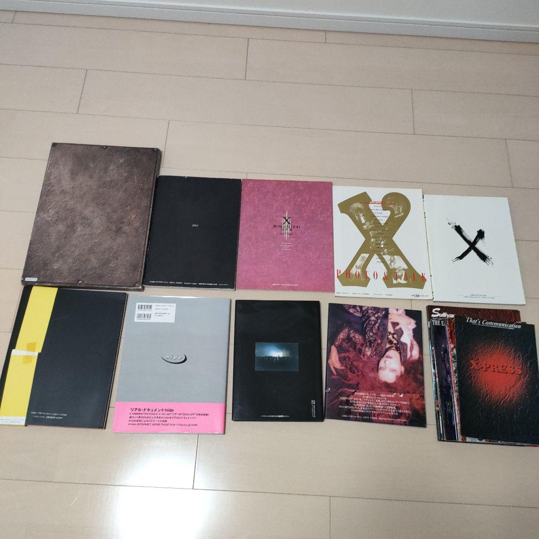 X JAPAN 写真集と会報24冊　まとめ売り