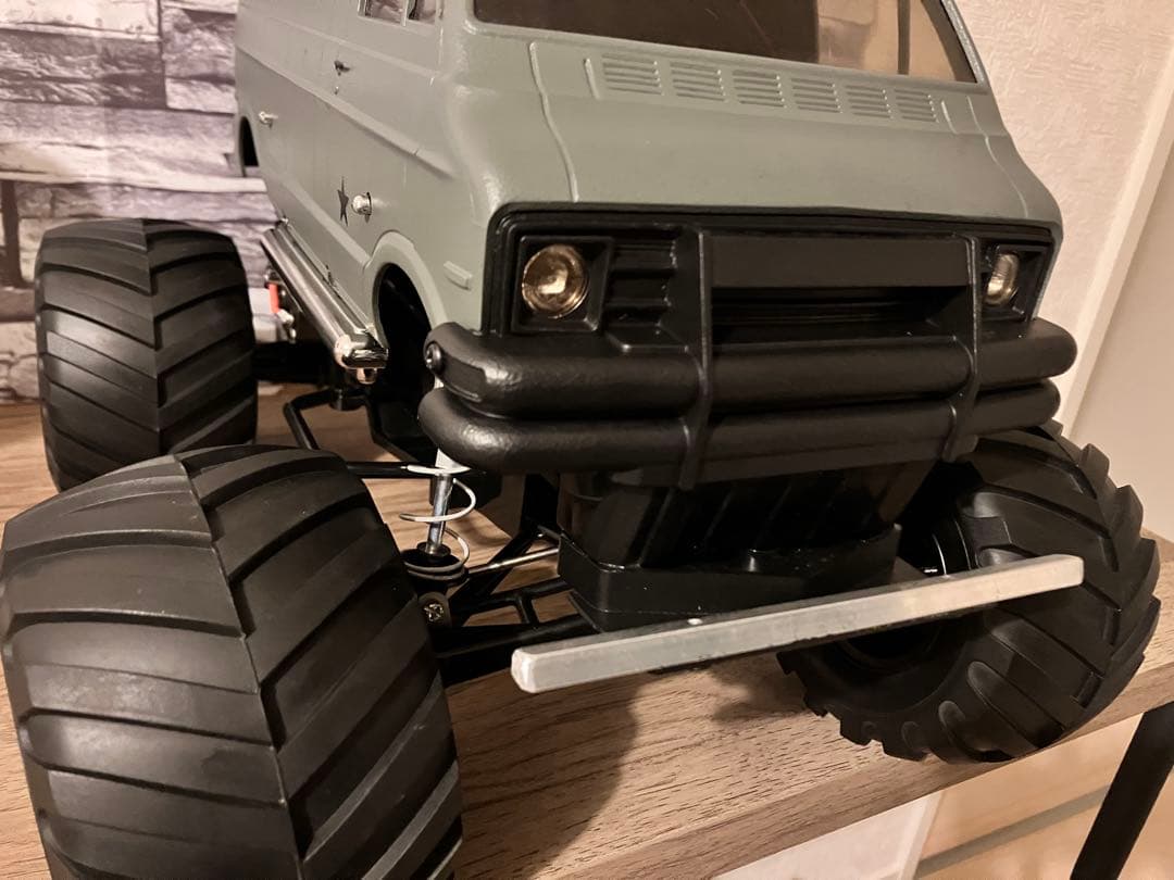 TAMIYA ランチボックス　遊び心ミリタリー風　CW-01シャーシ