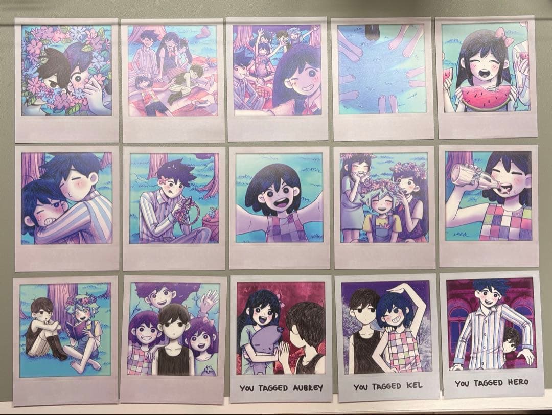 OMORI Basil’s Memories ポラロイド風カード 2種セット