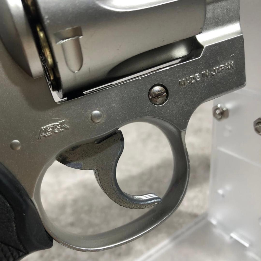 美品 東京マルイ コルトパイソン 4インチ ガスリボルバー ステンレス シルバー