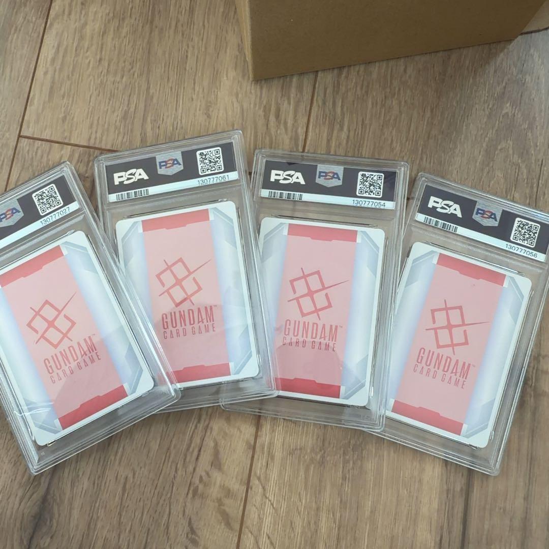 ガンダムカード　リソース　マチュ　psa10 9 8 7 4枚セット