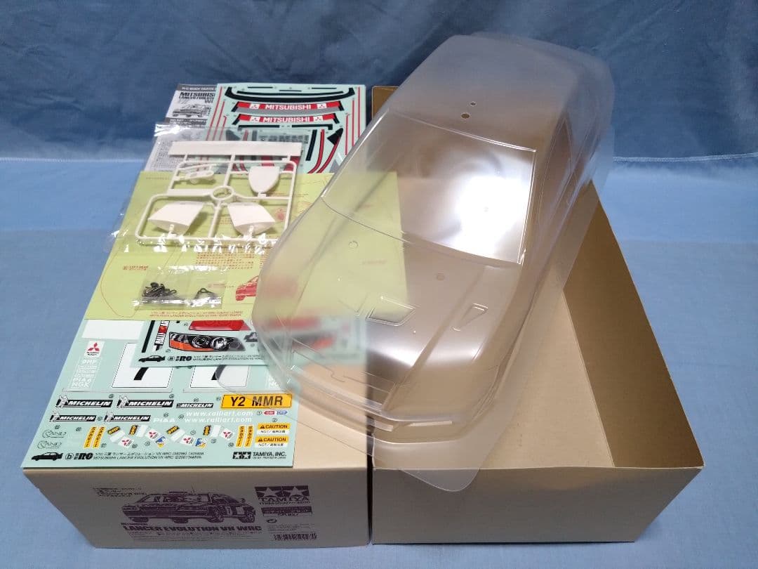 三菱ランサーエボリューションボディの6種セット