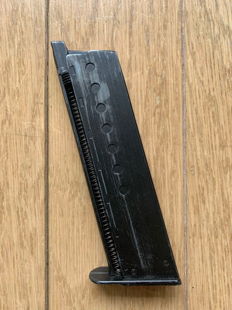 マルゼン　ワルサーP38 ブラックメタル　ガスブローバック