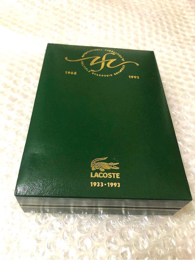 非売品 アルテュス・ベルトラン ラコステ Lacoste 60周年 ピンバッジ