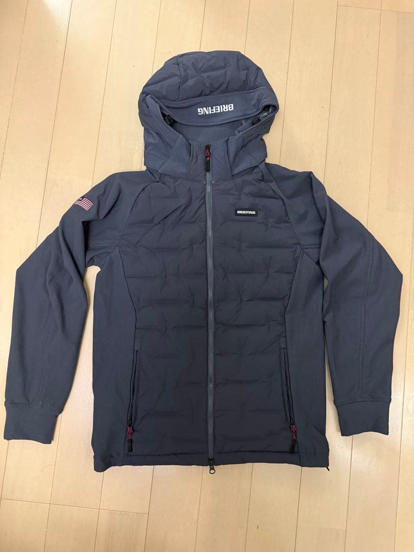 BRIEFING ハイブリッドダウンジャケット グレー