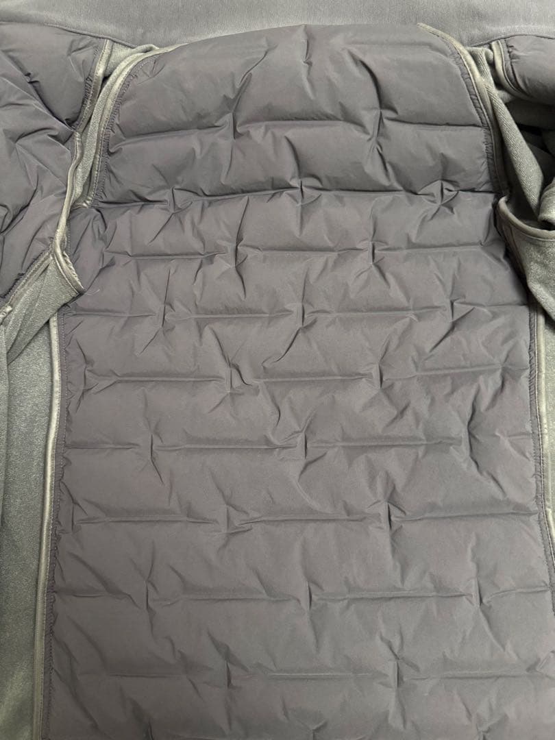 BRIEFING ハイブリッドダウンジャケット グレー