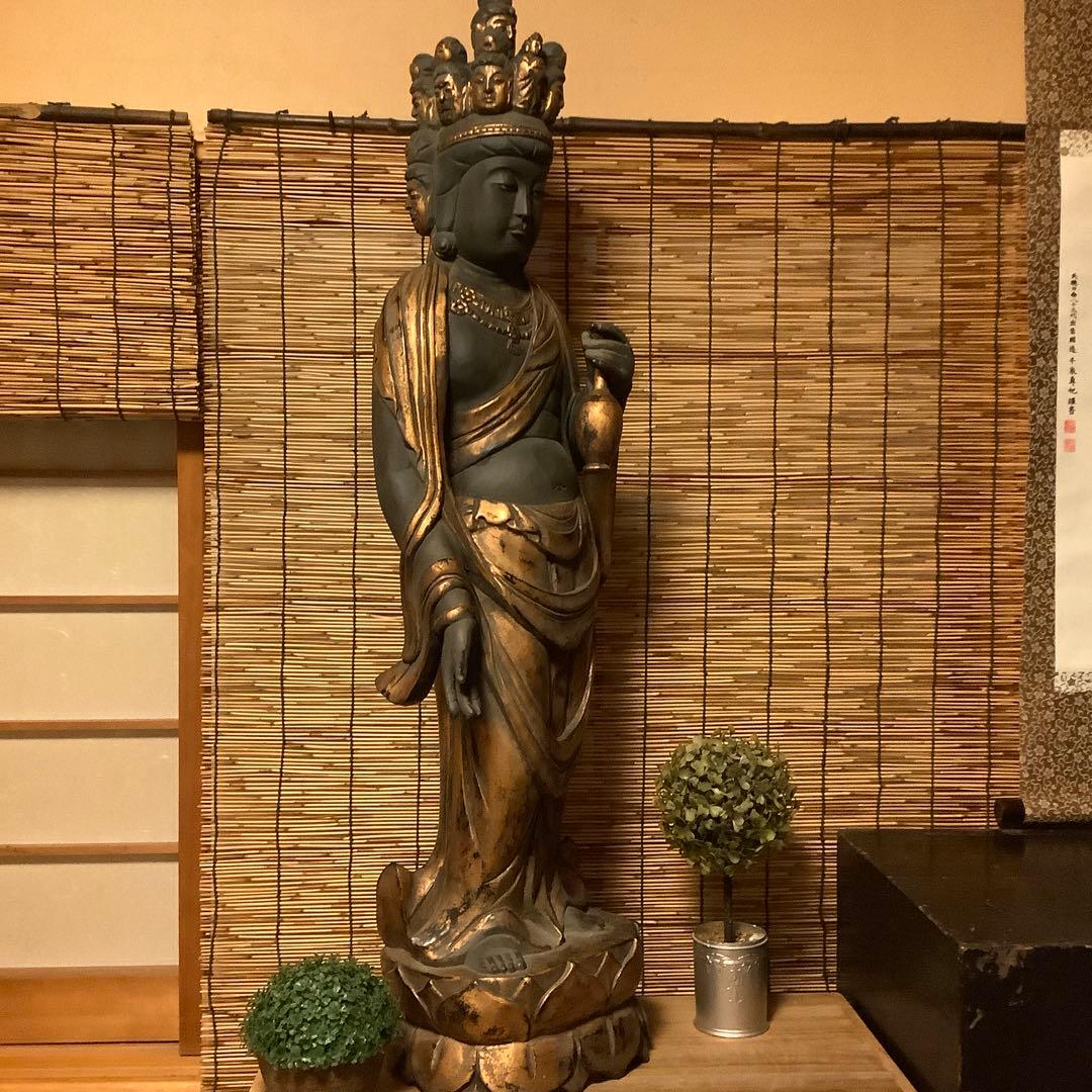 KMORS様売約keep…明治・観音経最高位「十一面観自在菩薩」密教金剛乗経典