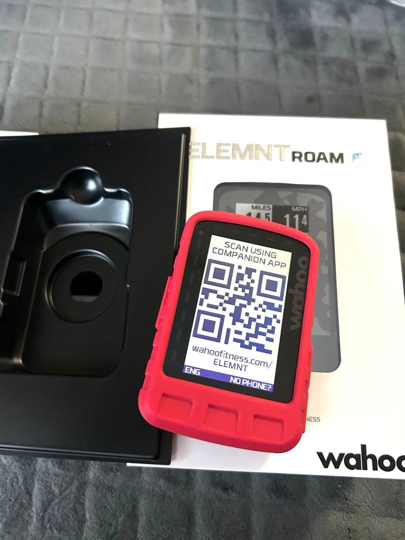 Wahoo ELEMENT ROAM & BOLT 心拍センサー付き