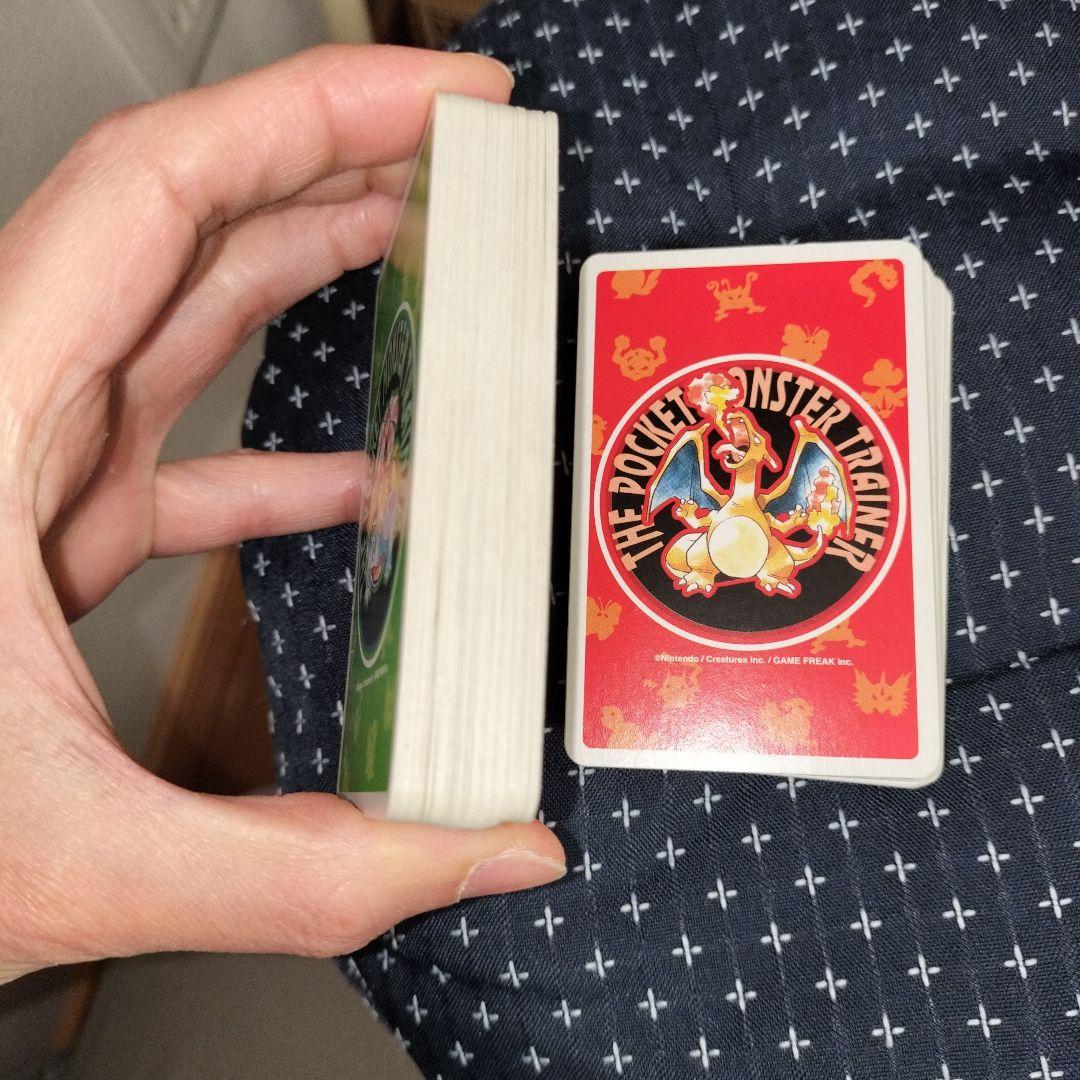 ポケットモンスター トランプ 1996年製赤緑