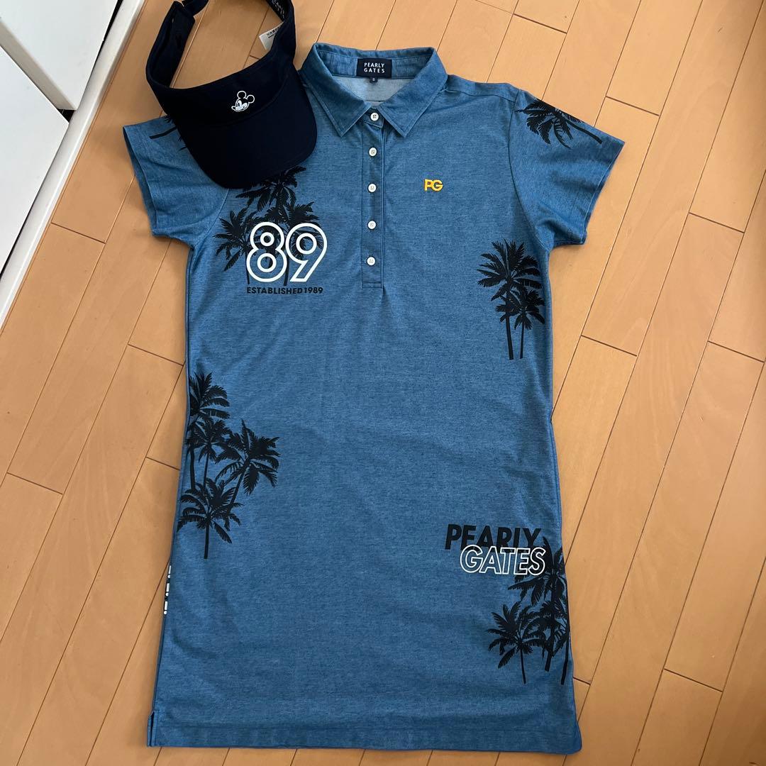 パーリーゲイツ ワンピース　サンバイザー