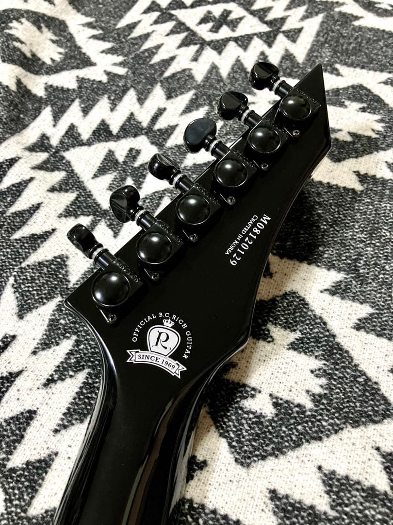 BC Rich WARLOCK NJ Deluxe ワーロック 限定 リサイズ