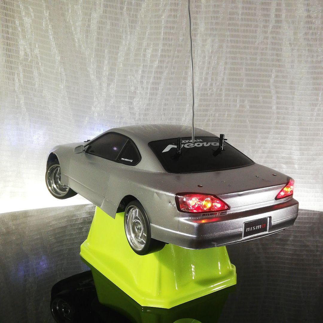 タミヤ S15 シルビア ドリラジ TT01 LED12灯 動作確認済