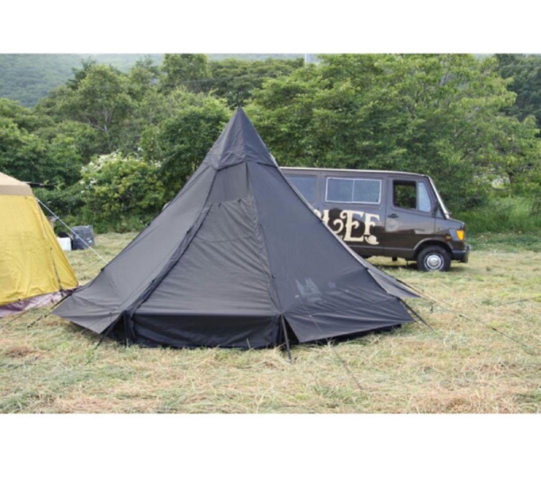 【新品未使用】オガワ ピルツ 12 Canadian East ティピーテント黒