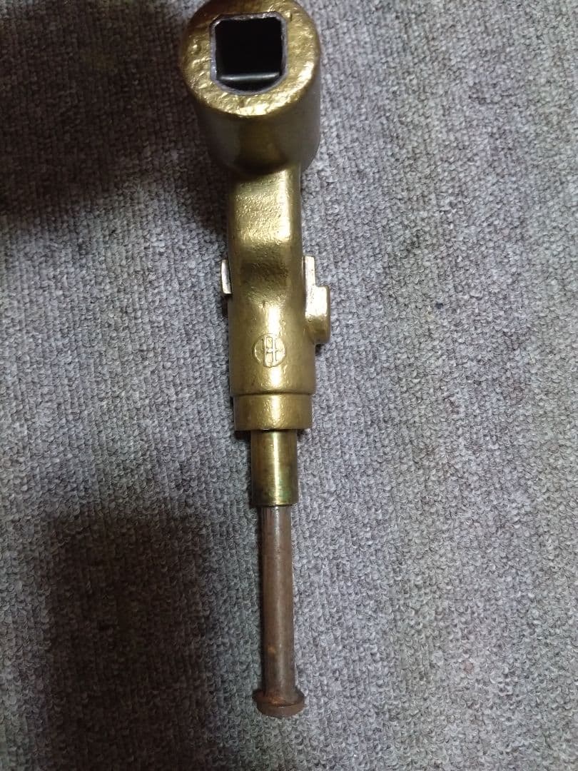 鉄道部品　ブレーキハンドル　グリップ無し　日本エアブレーキ　電車　気動車