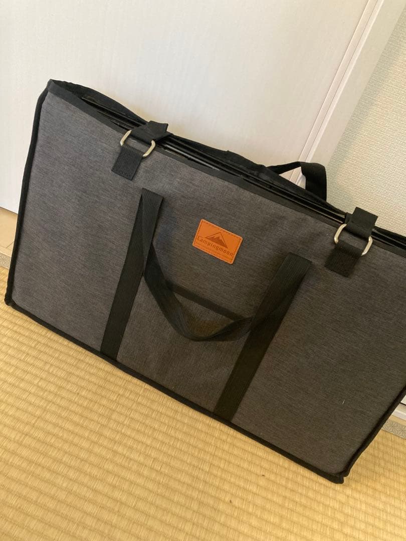 ユニフレーム　フィールドラック4個セット，ケース、天板2枚セット