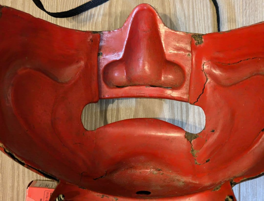 江戸時代 面頬 甲冑 前立て 武将 鎧 兜 武具 骨董