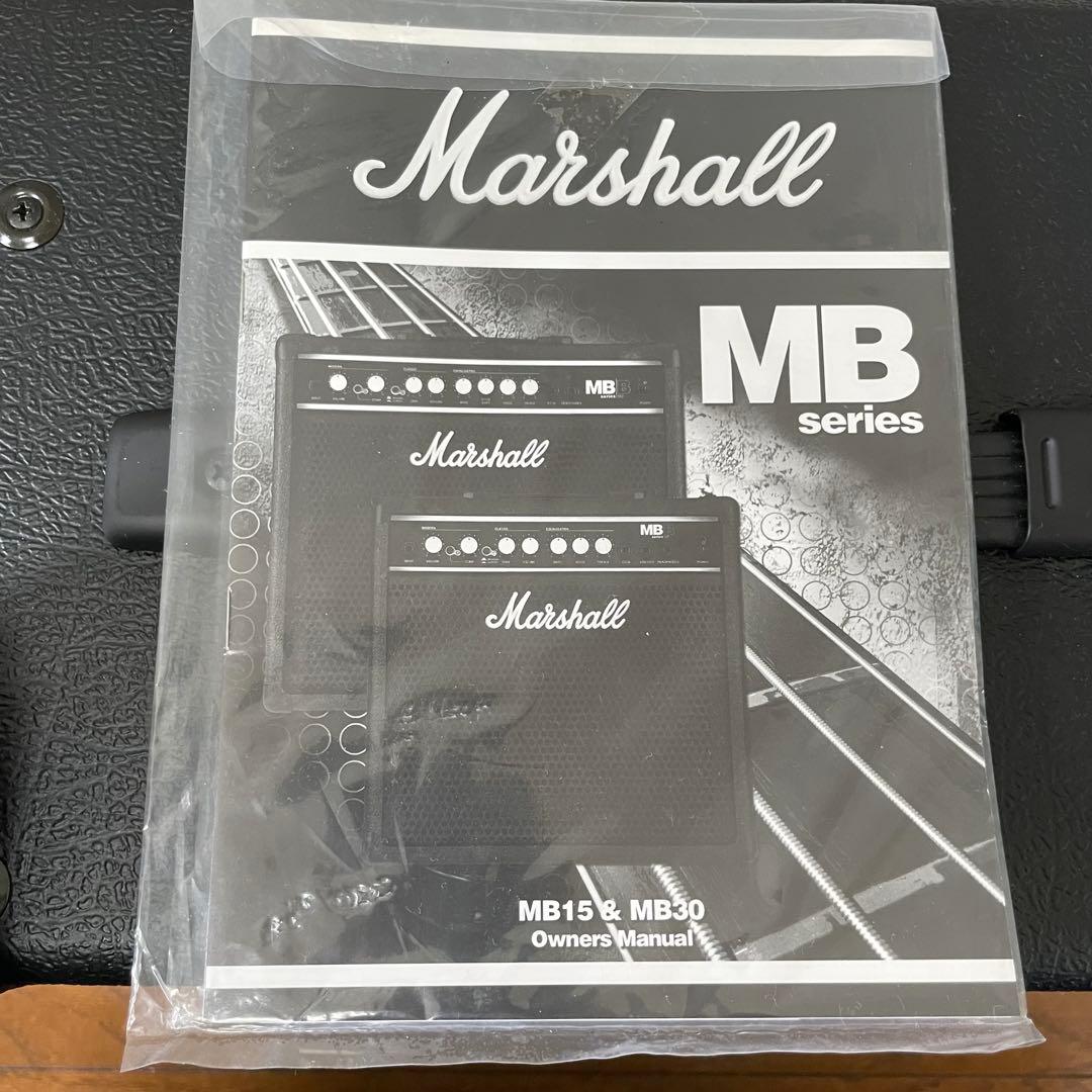 Marshall MB15 ベースアンプ マーシャル 説明書付き 生産終了