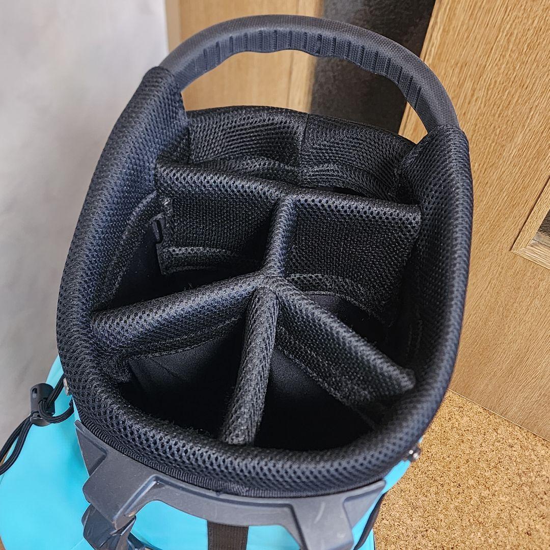 BRIEFING アクアブルー キャディバッグ CR-4 #2 9.5型