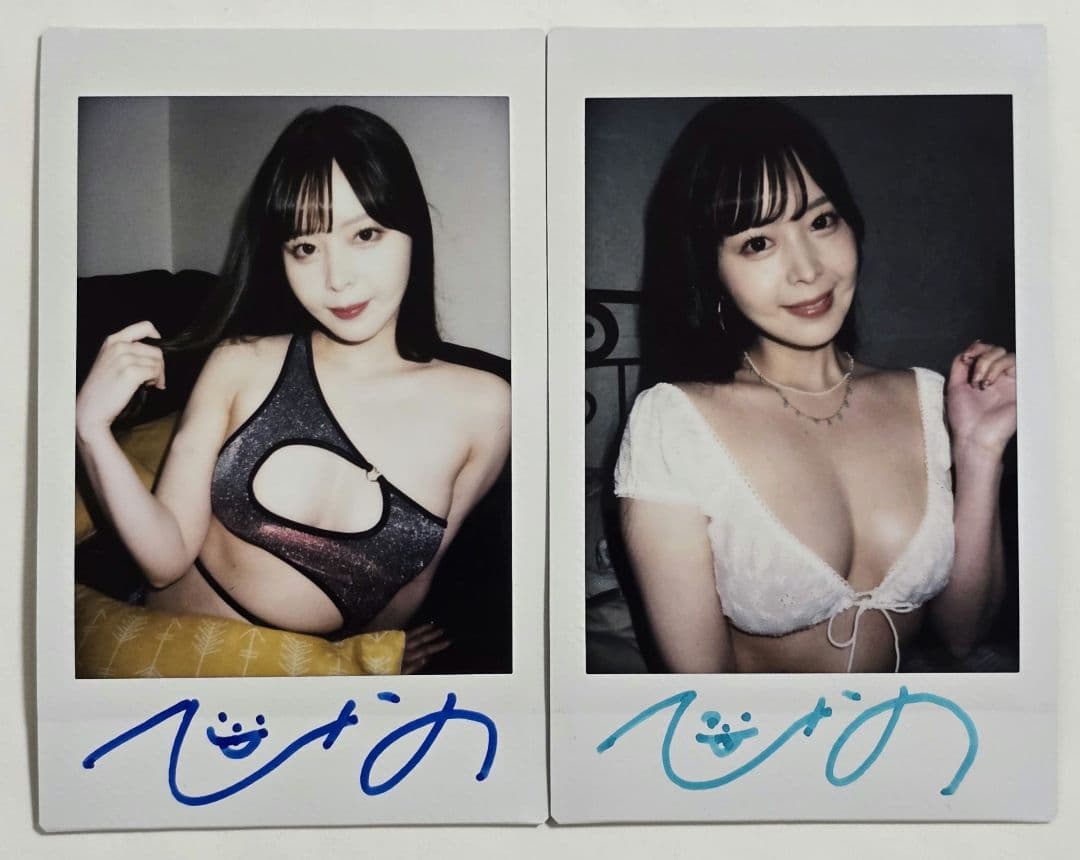 九野ひなの サイン入り チェキセット