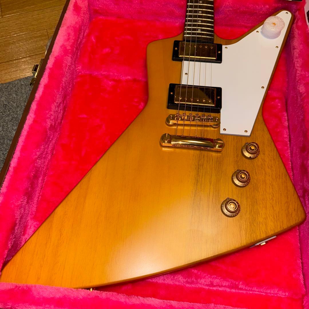 ギター Epiphone Korina Explorer Aged Natural