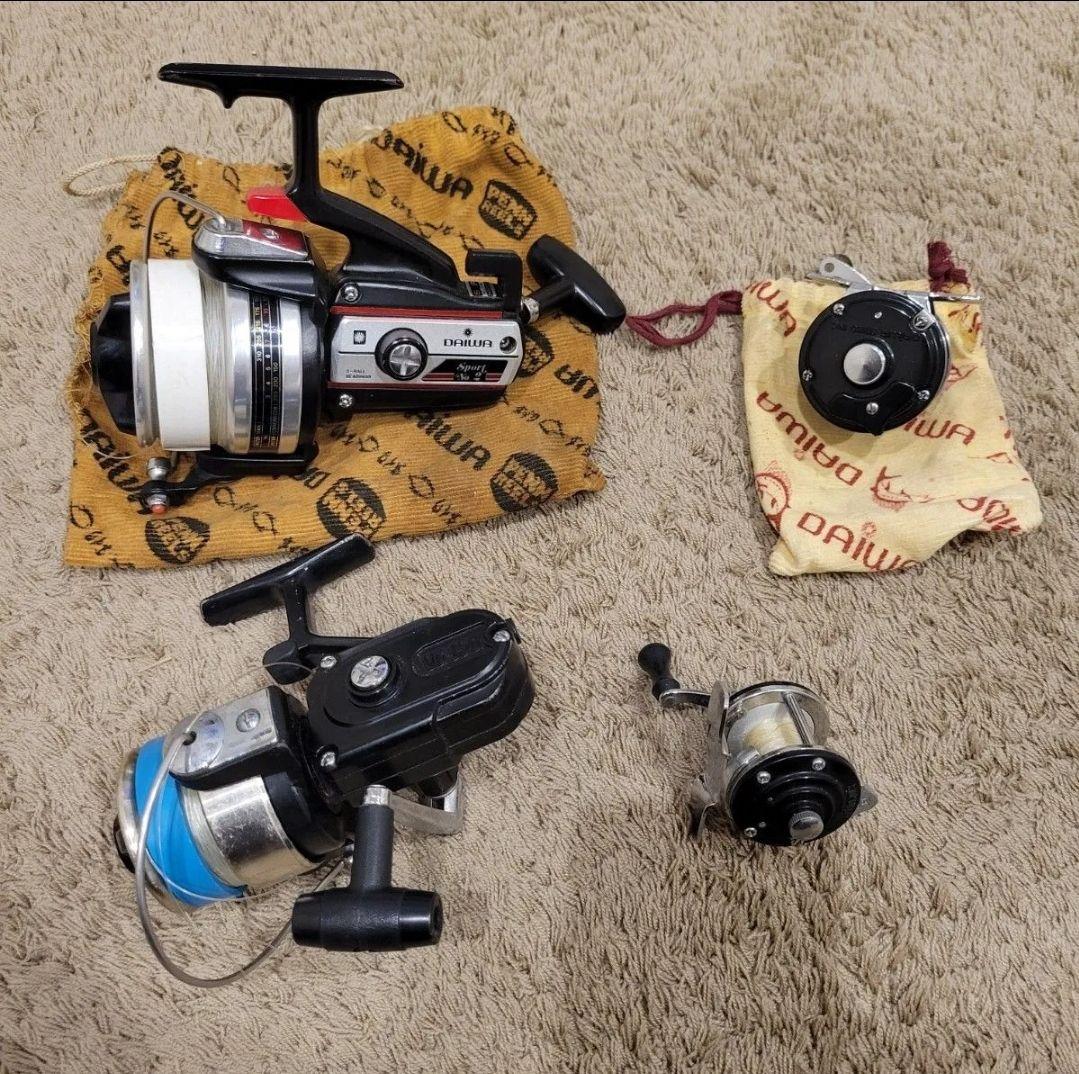 オールドリール 4点 ダイワスポーツ2 オリムピックmidget