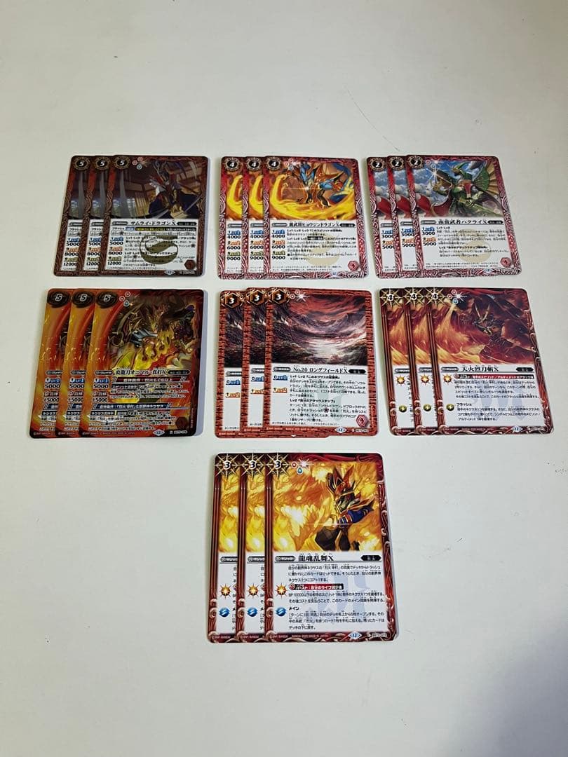 烈火　ソウルドラゴン　クロエ　デッキ　差し替えパーツ入り