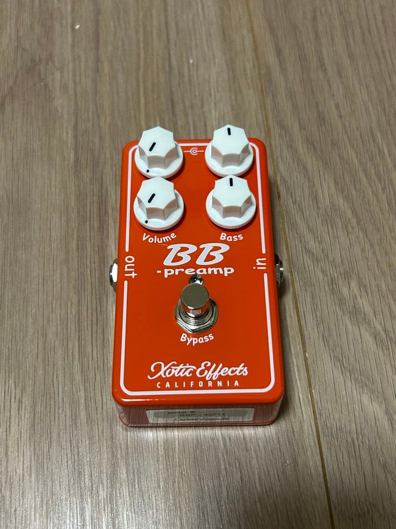 xotic BB Preamp 美品