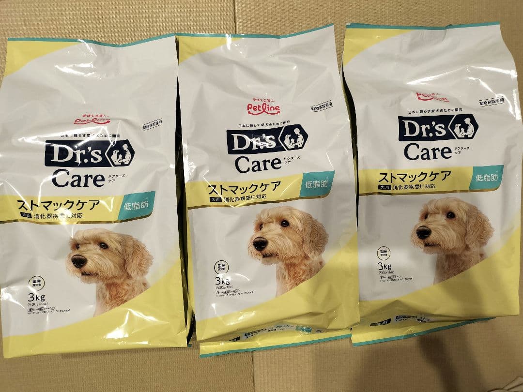 Dr's Care ストマックケア低脂肪 3kg×3袋セット