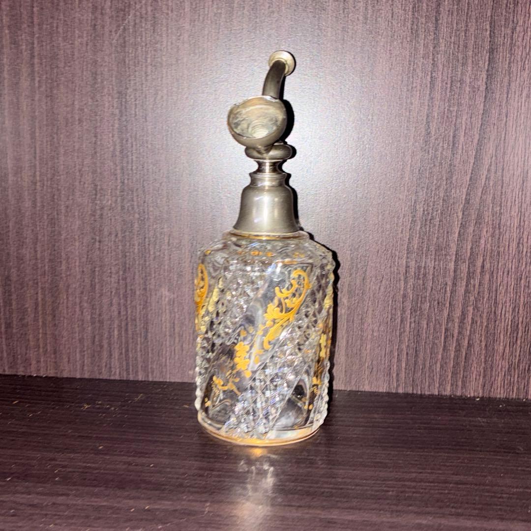 バカラ サーペンティン　金彩装飾　アトマイザー