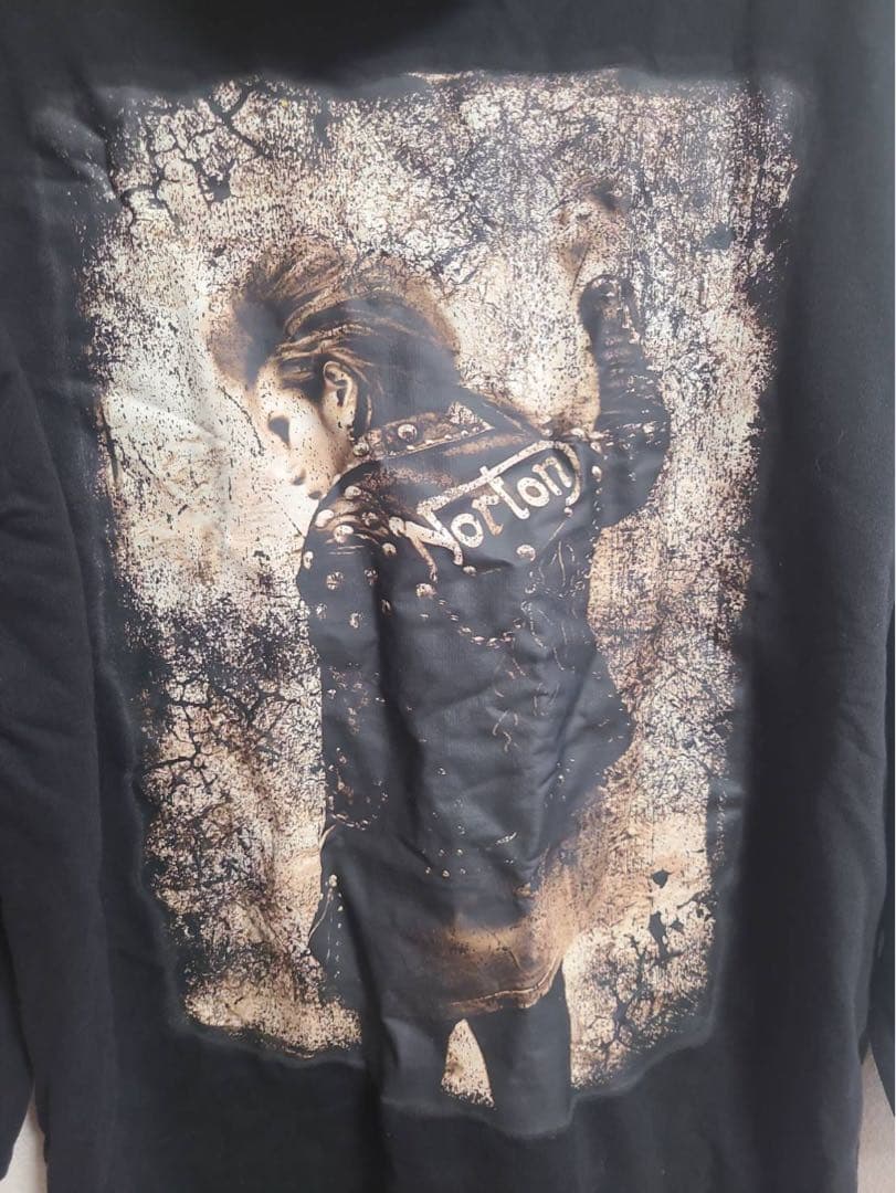 【美品】hide　ロングパーカー　Mサイズ