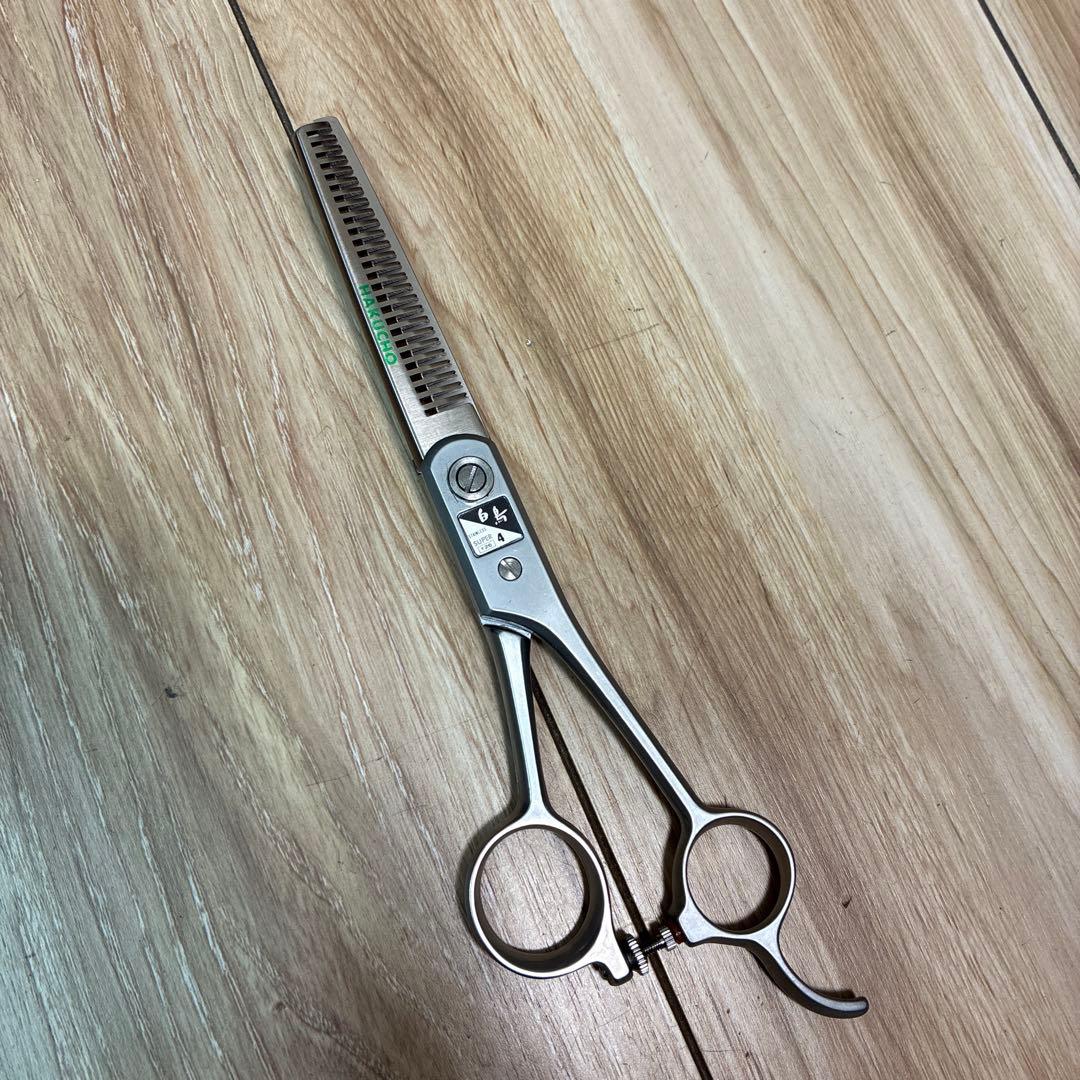 白鳥　すきバサミ　セニングシザー　トリミング　ペット　犬　トリマー