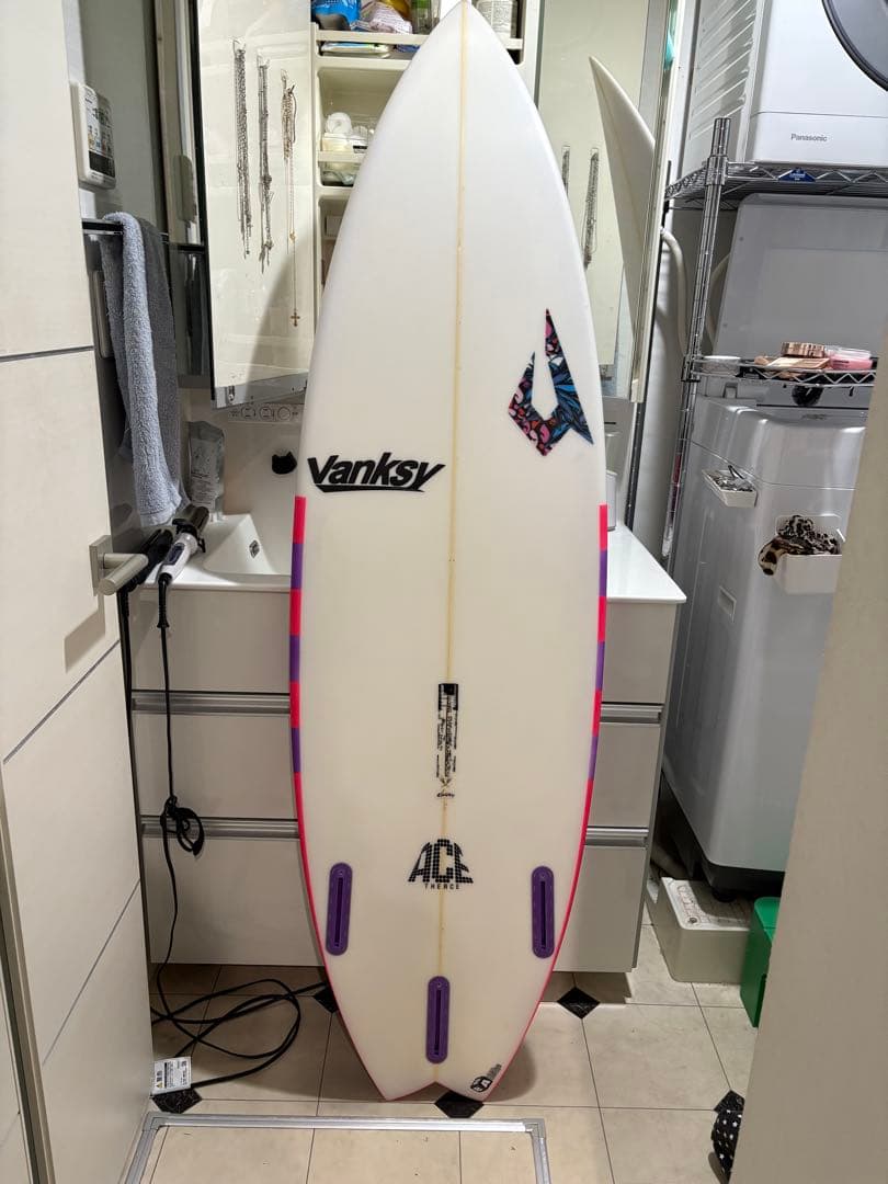 美中古　justice surfbord vanksy ACE サーフボード
