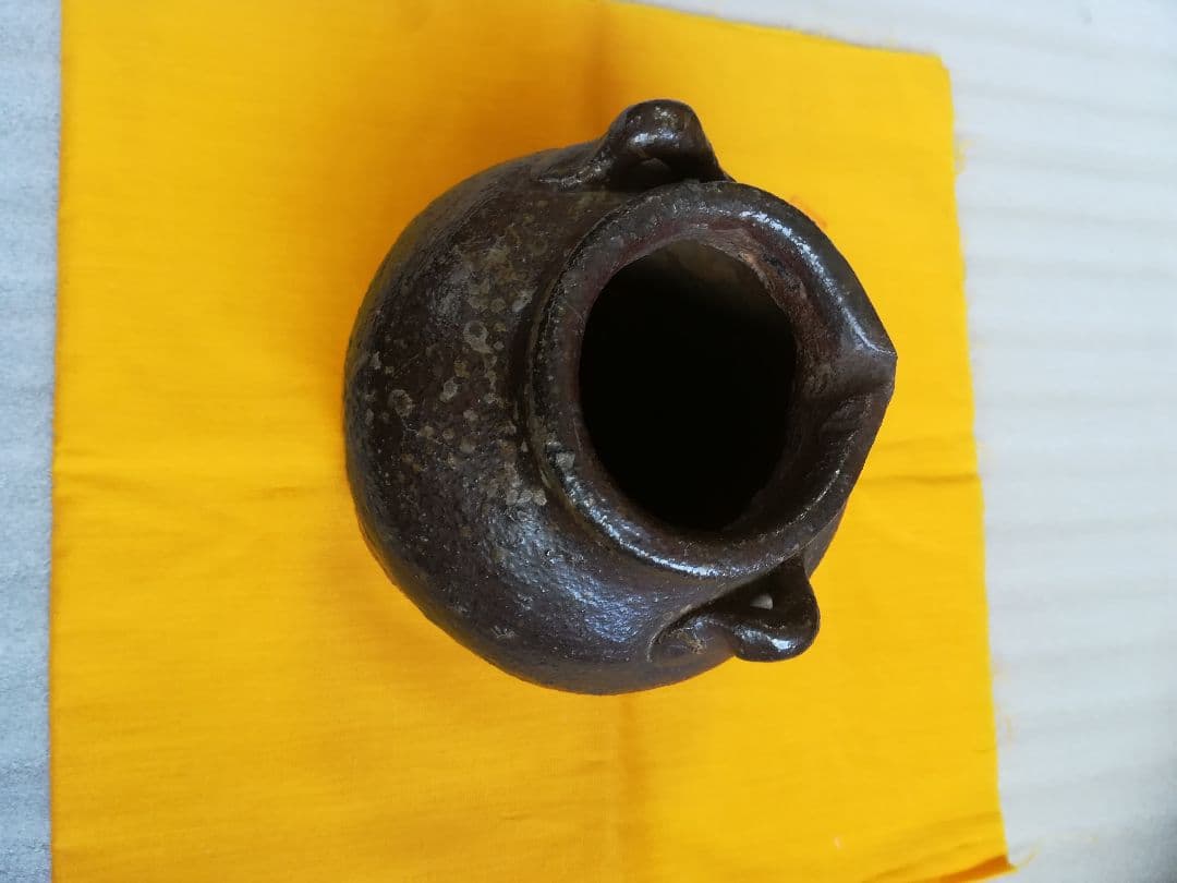 越前焼　代名詞　お歯黒壺