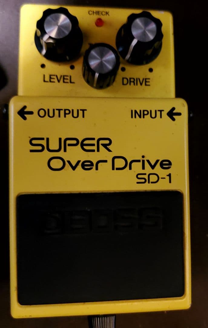 BOSS　スーパーオーヴァードライブSD-1中古