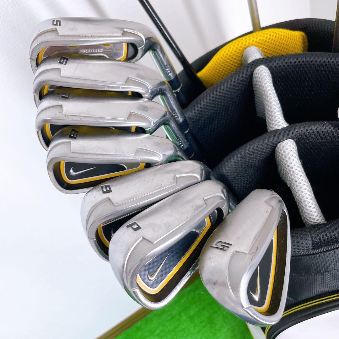 NIKE サスクワッチ　11本　メンズ　ゴルフセット　キャロウェイ　バック付き