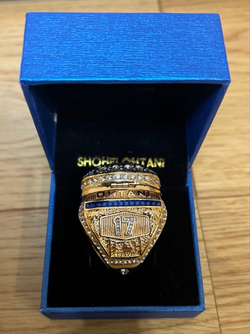 ⭐️期間限定価格⭐️【非売品】大谷翔平ワールドチャンピオンリング➕ミニトロフィー等