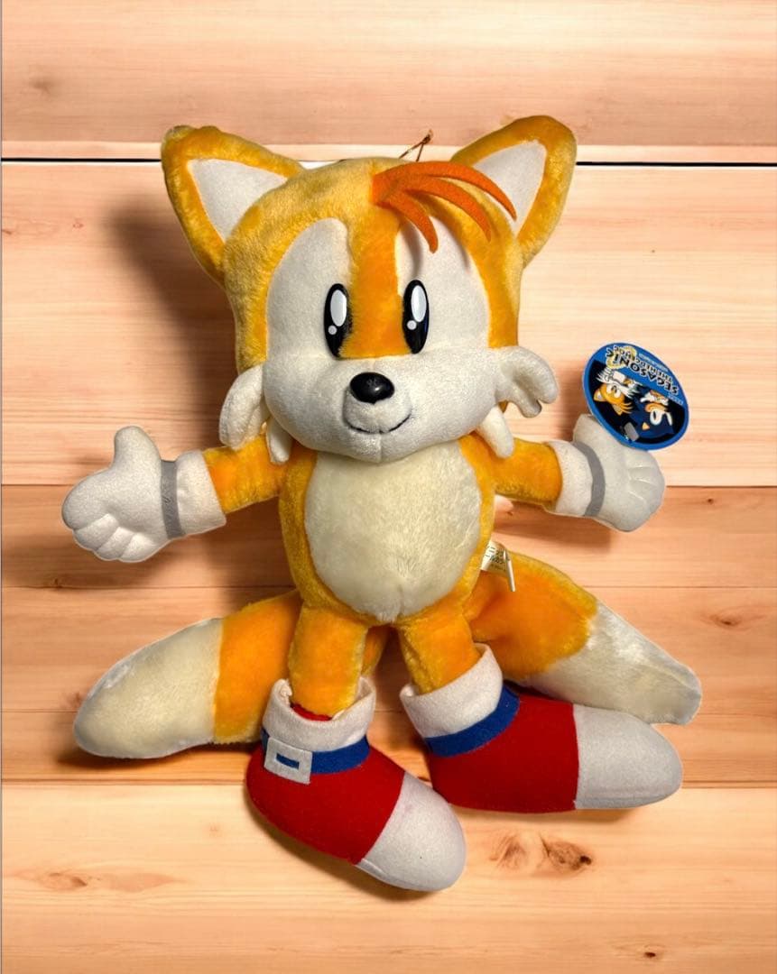 当時物 ソニック ぬいぐるみ SEGA セガ スーパージャンボぬいぐるみ
