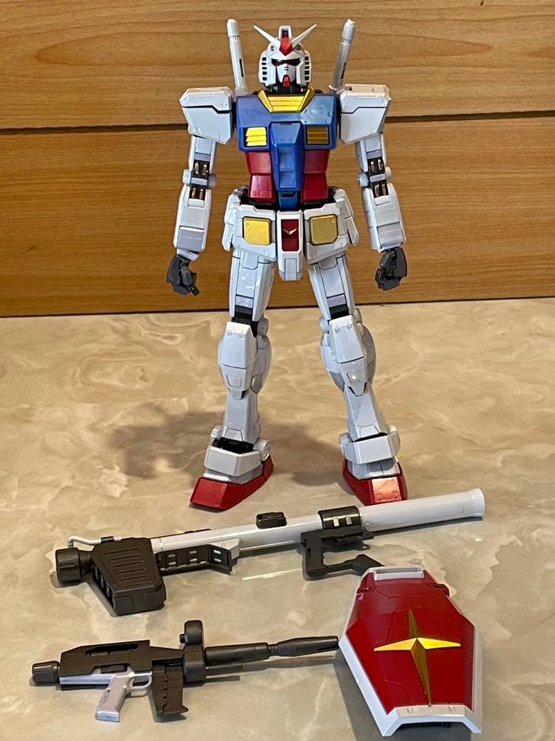 MG ガンダム　チタニウムフィニッシュ　ver3.0 完成品